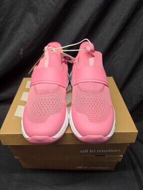 All In Motion Dillon Sneakers Kids Size 6 Pink NWT New With Box